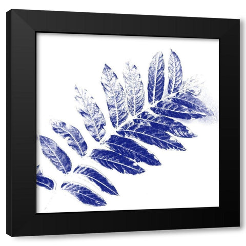 Sweeter Than Blue Black Modern Wood Framed Art Print by Phillip, Jamie