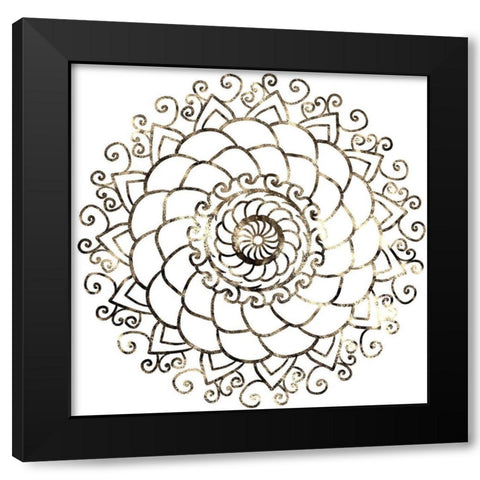Elegant class 2 Black Modern Wood Framed Art Print with Double Matting by Phillip, Jamie