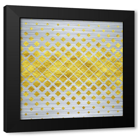 Space Black Modern Wood Framed Art Print with Double Matting by Phillip, Jamie