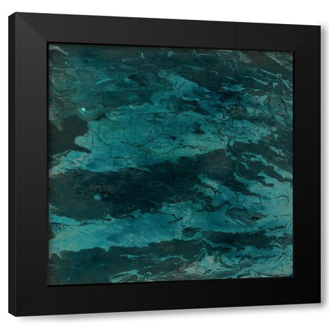 Blashema Abstract 2 Black Modern Wood Framed Art Print by Phillip, Jamie