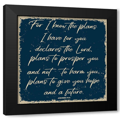 Hope Black Modern Wood Framed Art Print with Double Matting by Phillip, Jamie