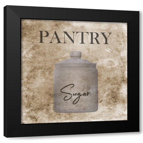 Pantry Black Modern Wood Framed Art Print by Phillip, Jamie