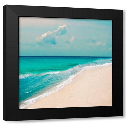 Coast Line Black Modern Wood Framed Art Print by Phillip, Jamie
