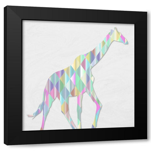 Prismaraft Black Modern Wood Framed Art Print with Double Matting by Phillip, Jamie