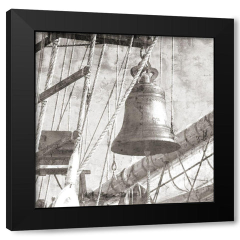 Nautical Journey Black Modern Wood Framed Art Print by Phillip, Jamie