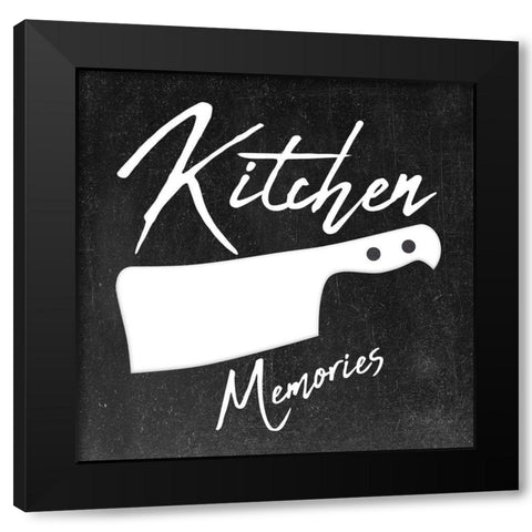 Kitchen Black Modern Wood Framed Art Print with Double Matting by Phillip, Jamie