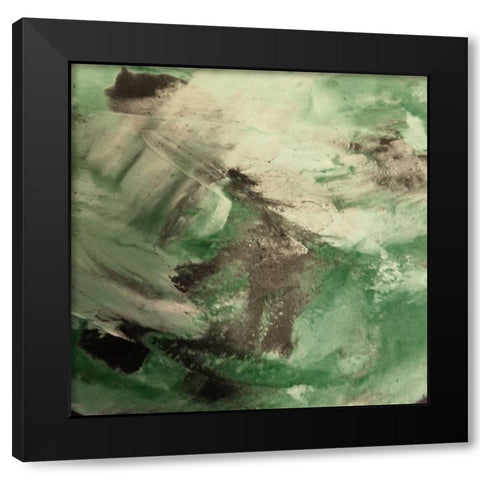 Butter Cream 2 Black Modern Wood Framed Art Print by Phillip, Jamie