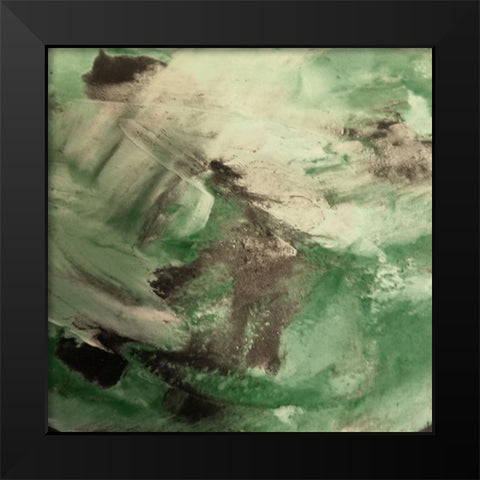 Butter Cream 2 Black Modern Wood Framed Art Print by Phillip, Jamie