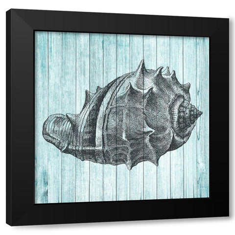Ocean 2 Black Modern Wood Framed Art Print with Double Matting by Phillip, Jamie