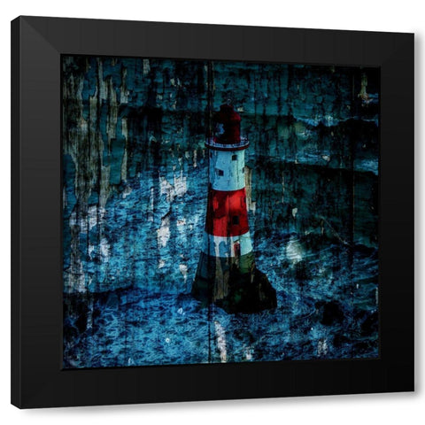 Light house 2 Black Modern Wood Framed Art Print by Phillip, Jamie