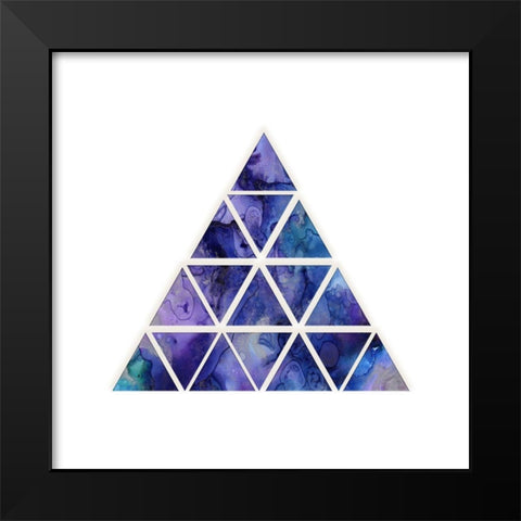 Space Loop Black Modern Wood Framed Art Print by Phillip, Jamie