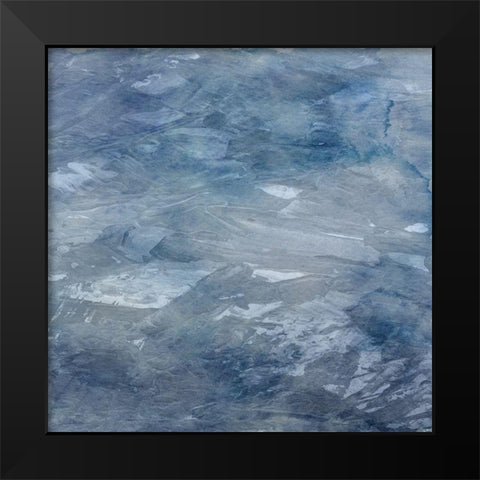 Caribbean Clouds Black Modern Wood Framed Art Print by Phillip, Jamie