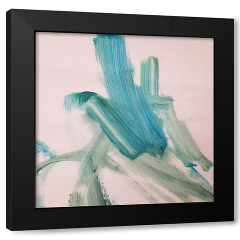 Studio J 3 Black Modern Wood Framed Art Print with Double Matting by Phillip, Jamie