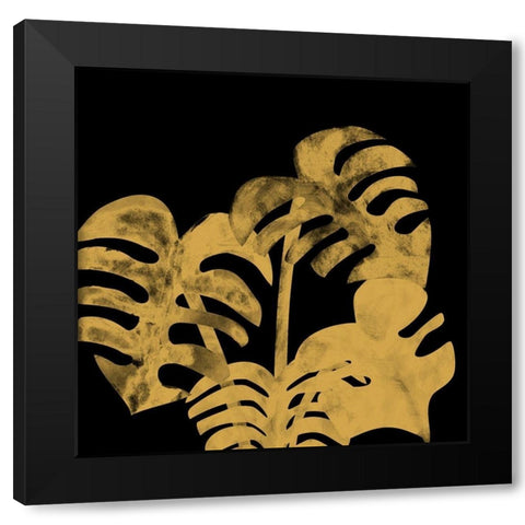 Fern Black Modern Wood Framed Art Print by Phillip, Jamie