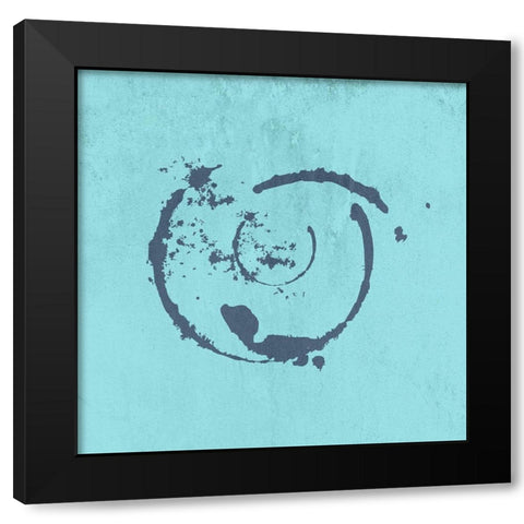 Road Blast  Black Modern Wood Framed Art Print by Phillip, Jamie