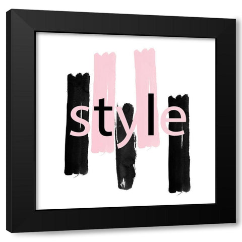 Blended Style Black Modern Wood Framed Art Print by Phillip, Jamie