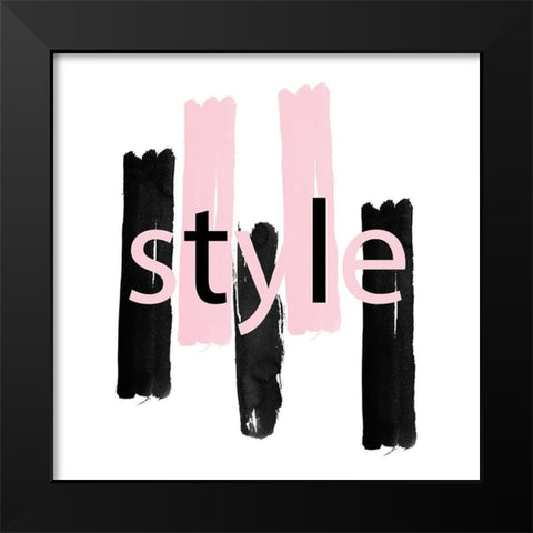 Blended Style Black Modern Wood Framed Art Print by Phillip, Jamie