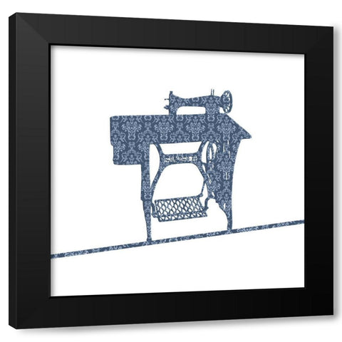 Tailor 3 Black Modern Wood Framed Art Print by Phillip, Jamie