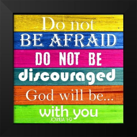 Joshua Black Modern Wood Framed Art Print by Phillip, Jamie