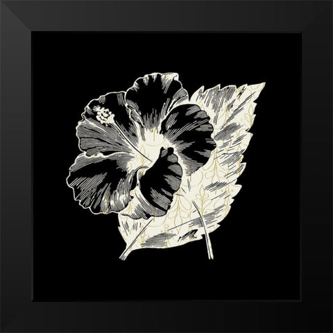 Black Silk 1 Black Modern Wood Framed Art Print by Phillip, Jamie