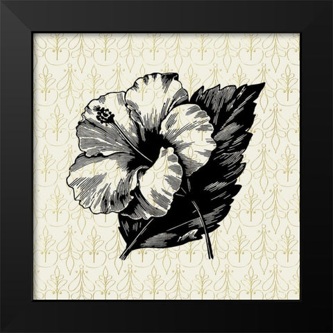 Black Silk 2 Black Modern Wood Framed Art Print by Phillip, Jamie