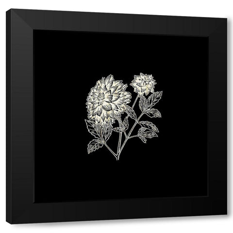 Black Silk 5 Black Modern Wood Framed Art Print by Phillip, Jamie
