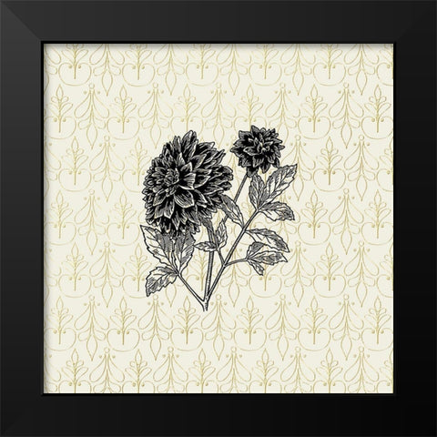 Black Silk 6 Black Modern Wood Framed Art Print by Phillip, Jamie