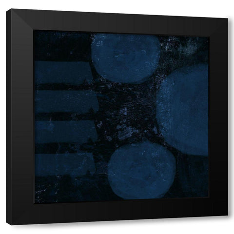 Lamode Black Modern Wood Framed Art Print by Phillip, Jamie