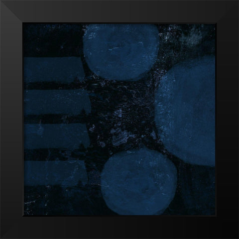 Lamode Black Modern Wood Framed Art Print by Phillip, Jamie