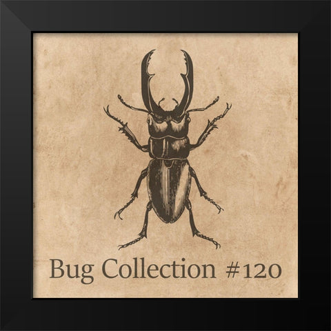 Special Collection 120 Black Modern Wood Framed Art Print by Phillip, Jamie