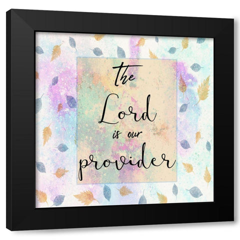 Provider Black Modern Wood Framed Art Print with Double Matting by Phillip, Jamie