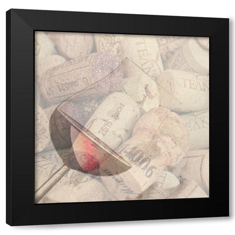 Wine Tasting 2 Black Modern Wood Framed Art Print with Double Matting by Phillip, Jamie