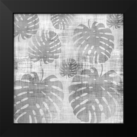 Tropical Rain 3 Black Modern Wood Framed Art Print by Phillip, Jamie