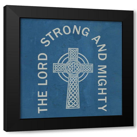The Lord Black Modern Wood Framed Art Print by Phillip, Jamie