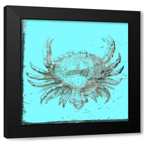 Whay So Crabby 2 Black Modern Wood Framed Art Print with Double Matting by Phillip, Jamie