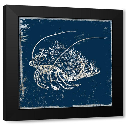 Whay So Crabby 5 Black Modern Wood Framed Art Print with Double Matting by Phillip, Jamie