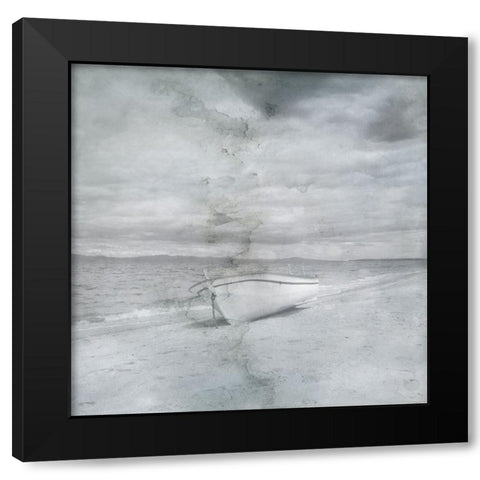 Coast 2 Coast Black Modern Wood Framed Art Print with Double Matting by Phillip, Jamie