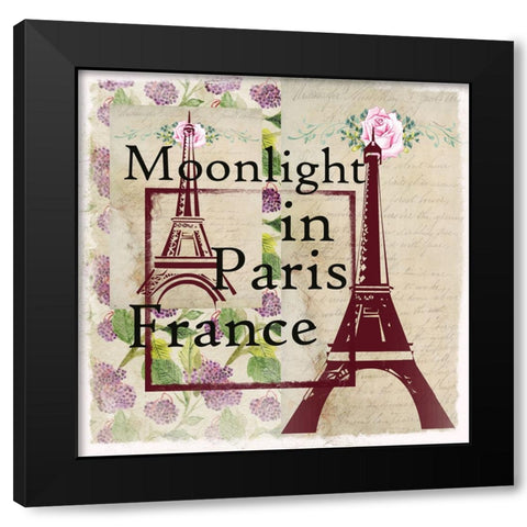 Old Tower 2 Black Modern Wood Framed Art Print with Double Matting by Phillip, Jamie