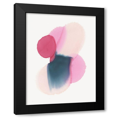 Cocoon Black Modern Wood Framed Art Print with Double Matting by Urban Road