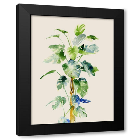 Balancing Act Black Modern Wood Framed Art Print with Double Matting by Urban Road