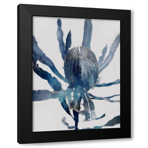 From the Ashes I Black Modern Wood Framed Art Print with Double Matting by Urban Road