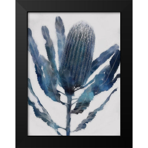 From the Ashes II Black Modern Wood Framed Art Print by Urban Road