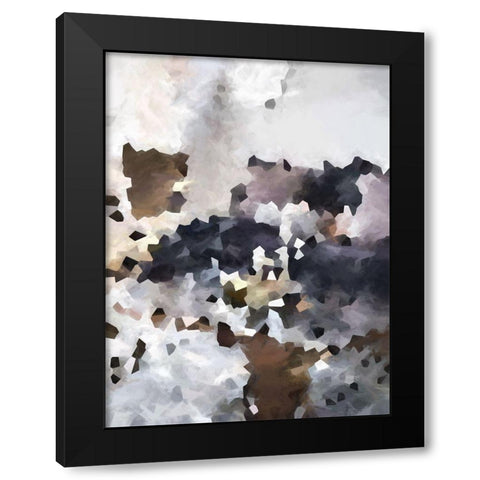 Cookies and Cream Black Modern Wood Framed Art Print with Double Matting by Urban Road