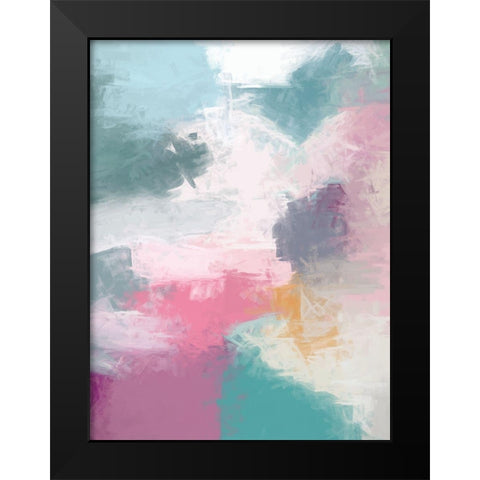 Sweet Lullaby Black Modern Wood Framed Art Print by Urban Road