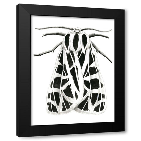 Zenneth Black Modern Wood Framed Art Print by Urban Road