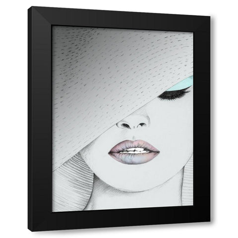 Urbane-Silver Black Modern Wood Framed Art Print with Double Matting by Urban Road