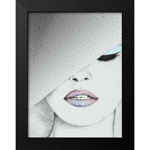 Urbane-Silver Black Modern Wood Framed Art Print by Urban Road