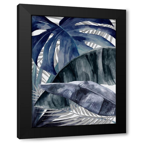 Natures Veil Dusk Black Modern Wood Framed Art Print by Urban Road