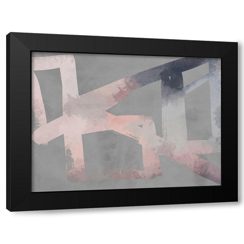 Etched Black Modern Wood Framed Art Print with Double Matting by Urban Road