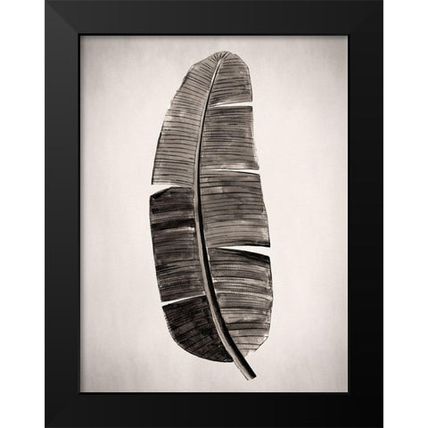 Verdure II Sepia Black Modern Wood Framed Art Print by Urban Road